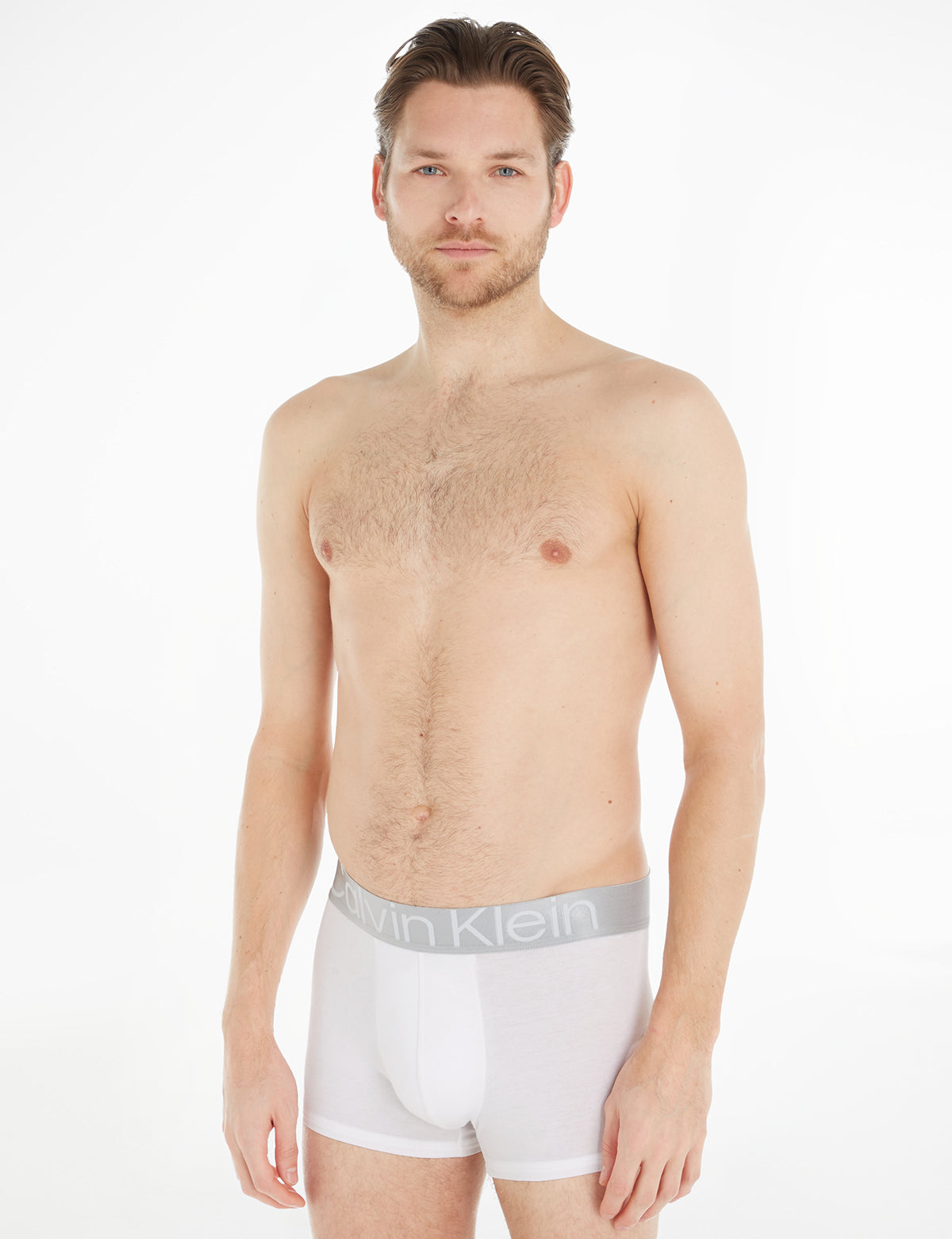 Calvin Klein Men Steel Cotton 3'lü Boxer