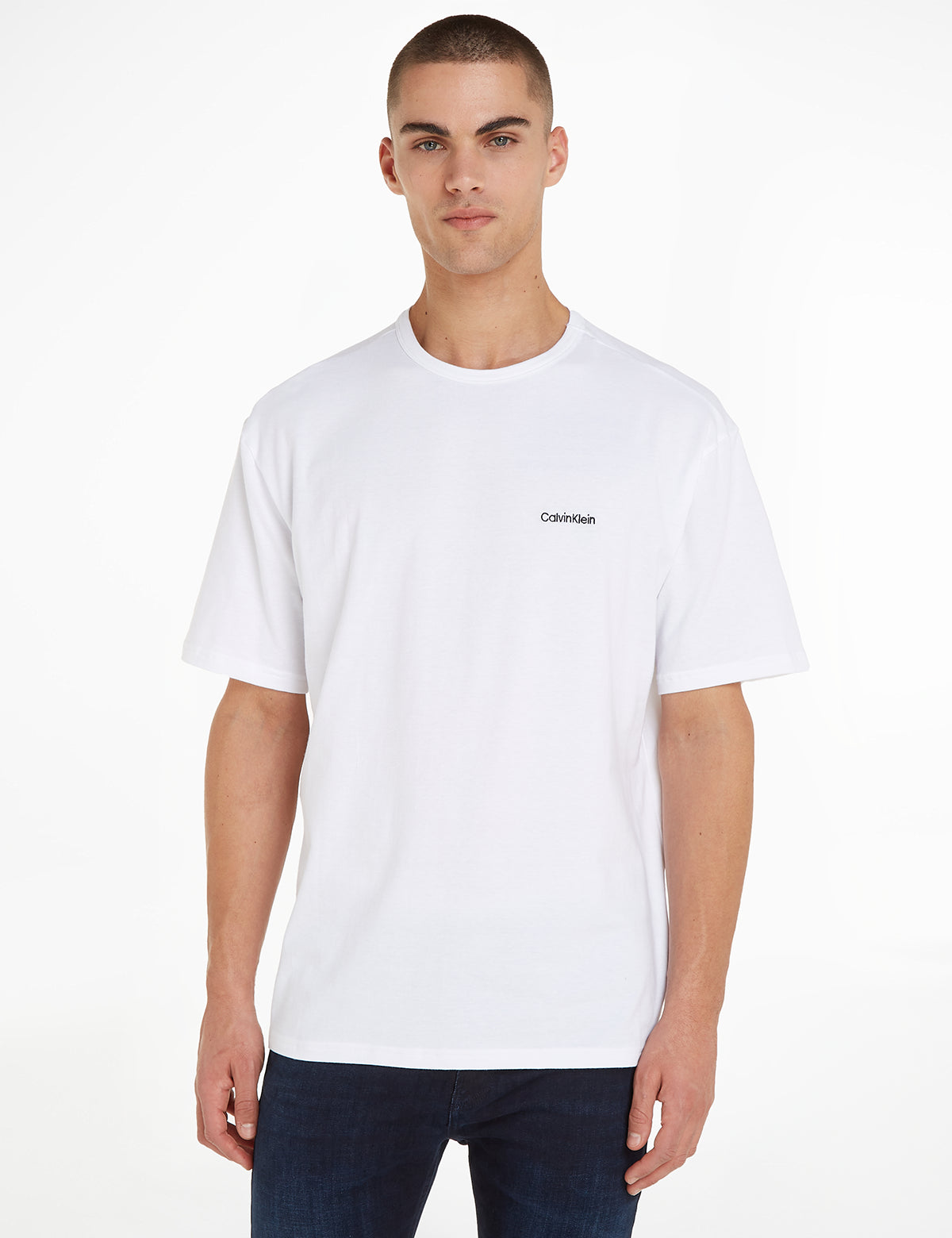 Calvin Klein Men Modern Cotton Bisiklet Yaka T-Shirt