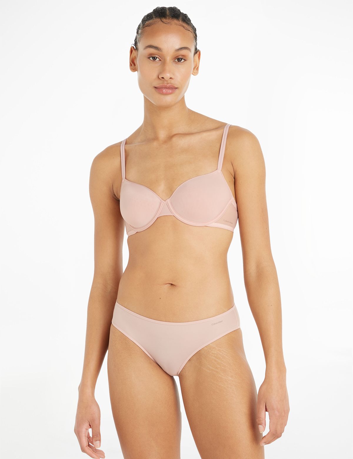 Calvin Klein Women Sheer Marquisette T-Shirt Sütyeni