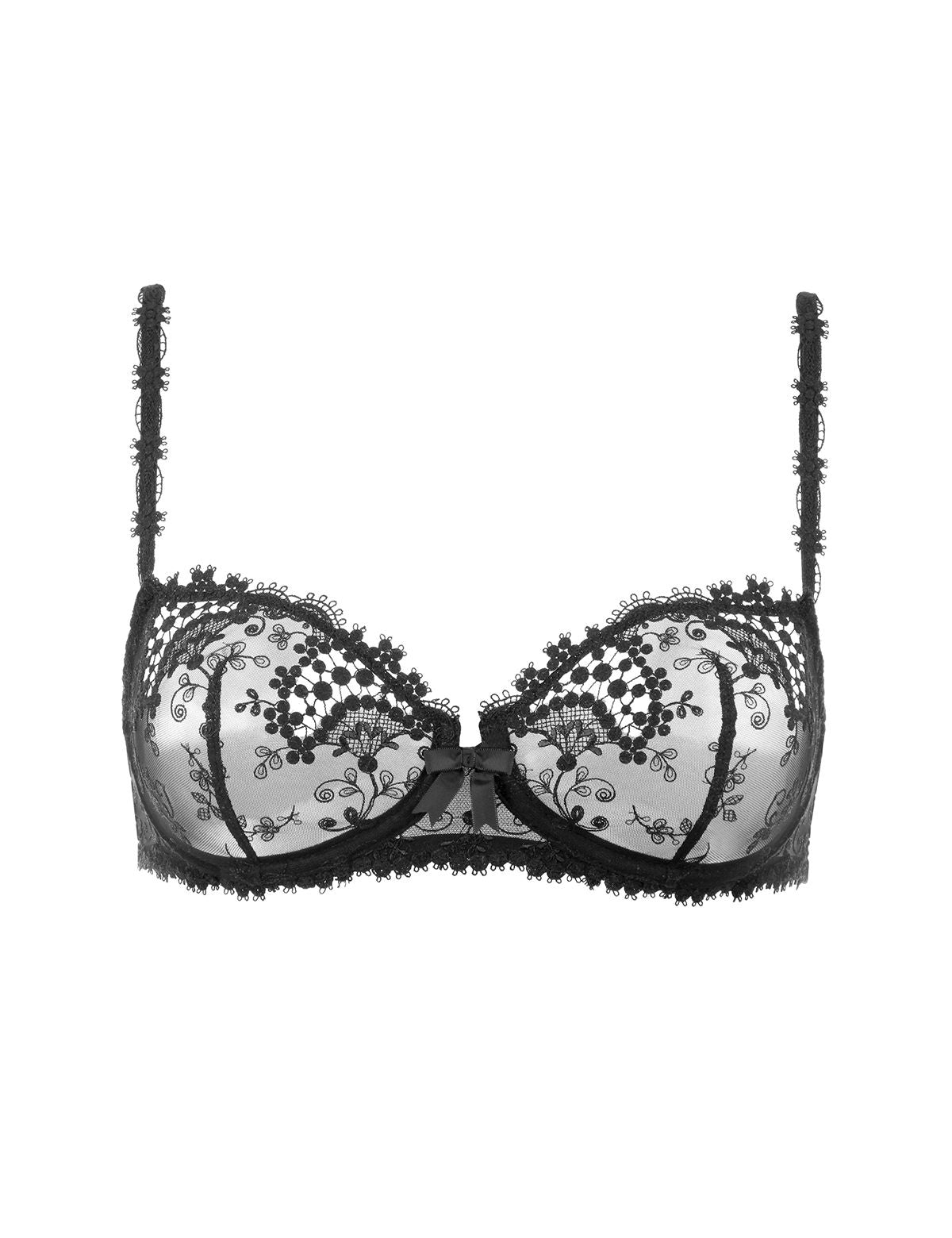 Simone Perele Wish Balkonet Sütyen - Noir | G Lingerie