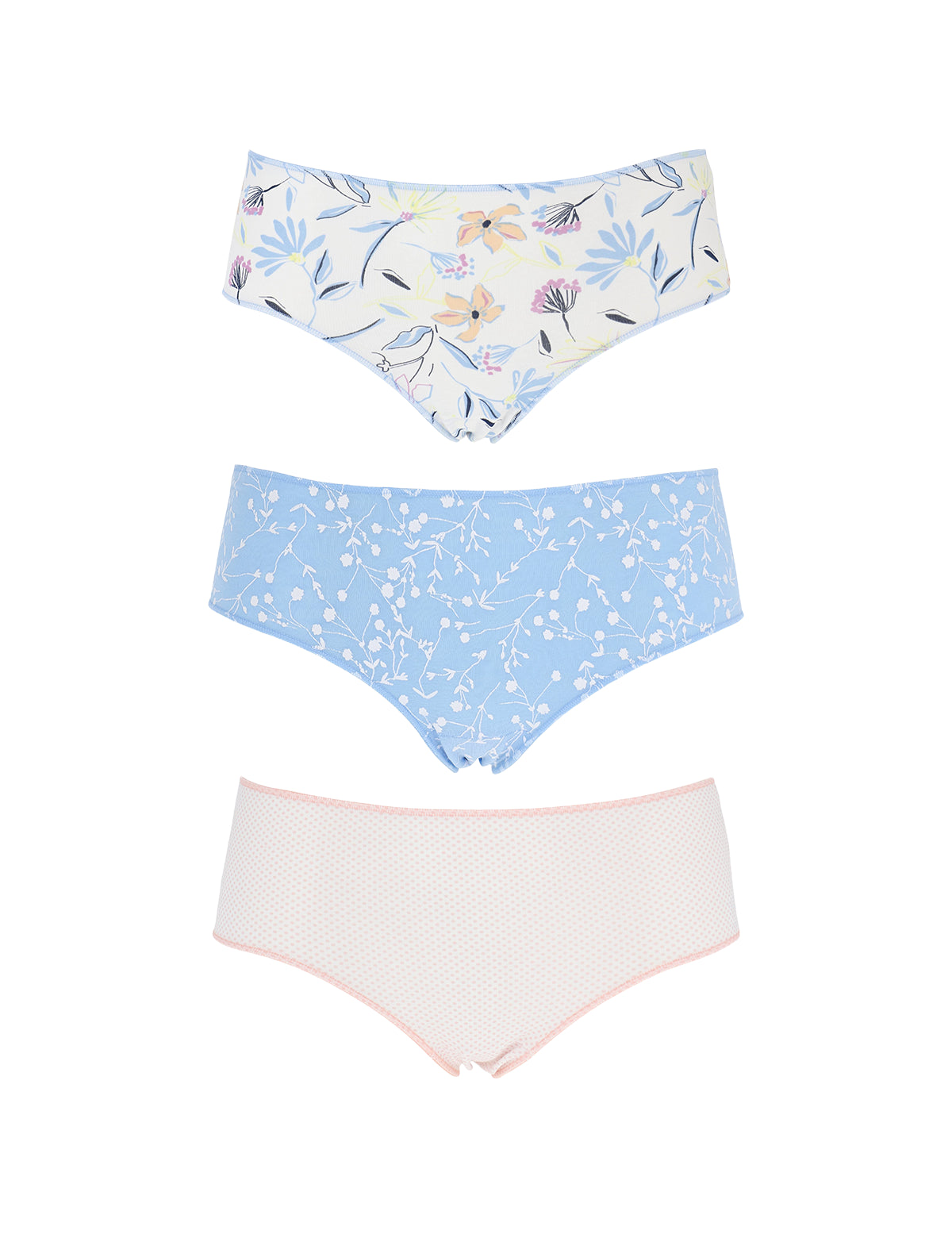 Cotonella Colorday 3lü Slip Külot