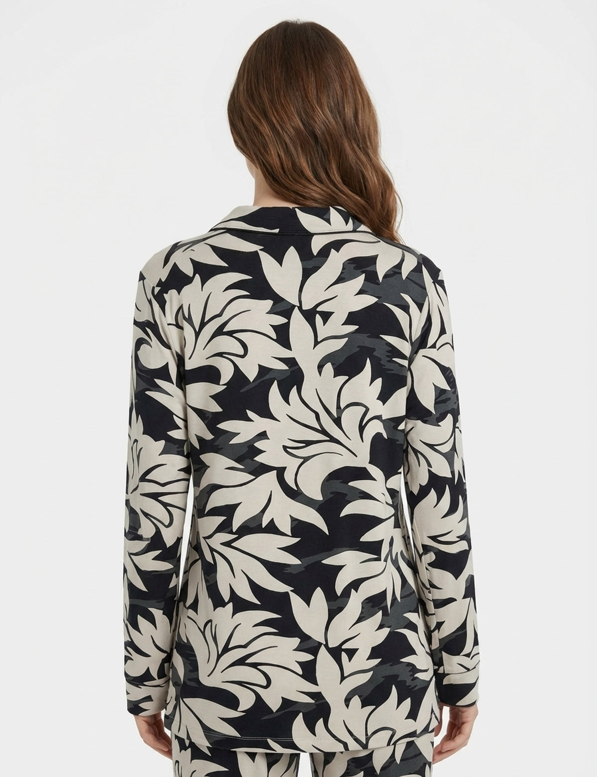 Wondergen Sicilya Desenli Gömlek Yaka Üst