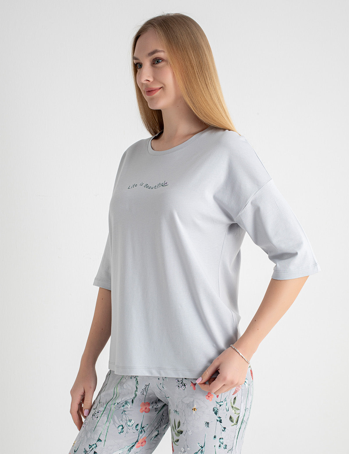 Sixteensixty Doly Uzun Kollu Pijama Üstü