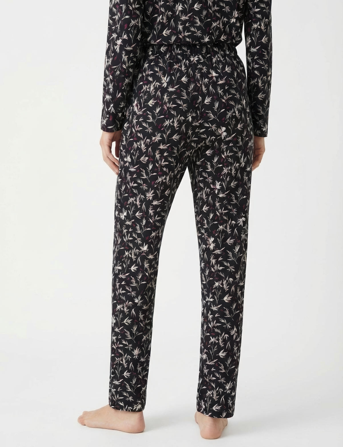 Sixteensixty Aria Yaprak Desenli Pantolon