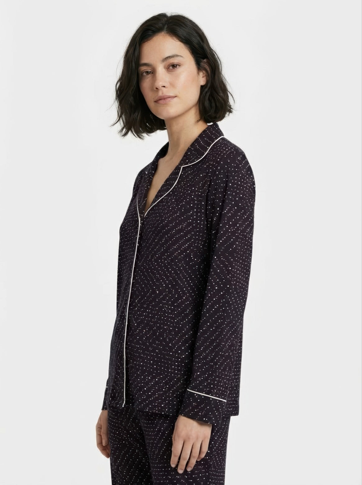 Sixteensixty Ria Puantiyeli Gömlek Yaka Üst