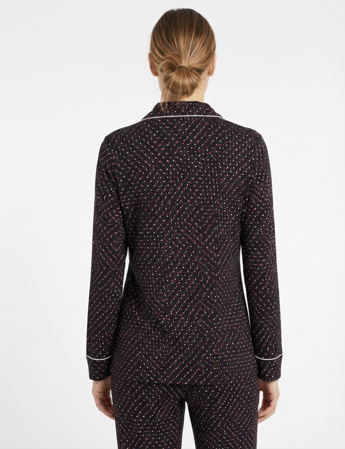 Sixteensixty Ria Puantiyeli Gömlek Yaka Üst