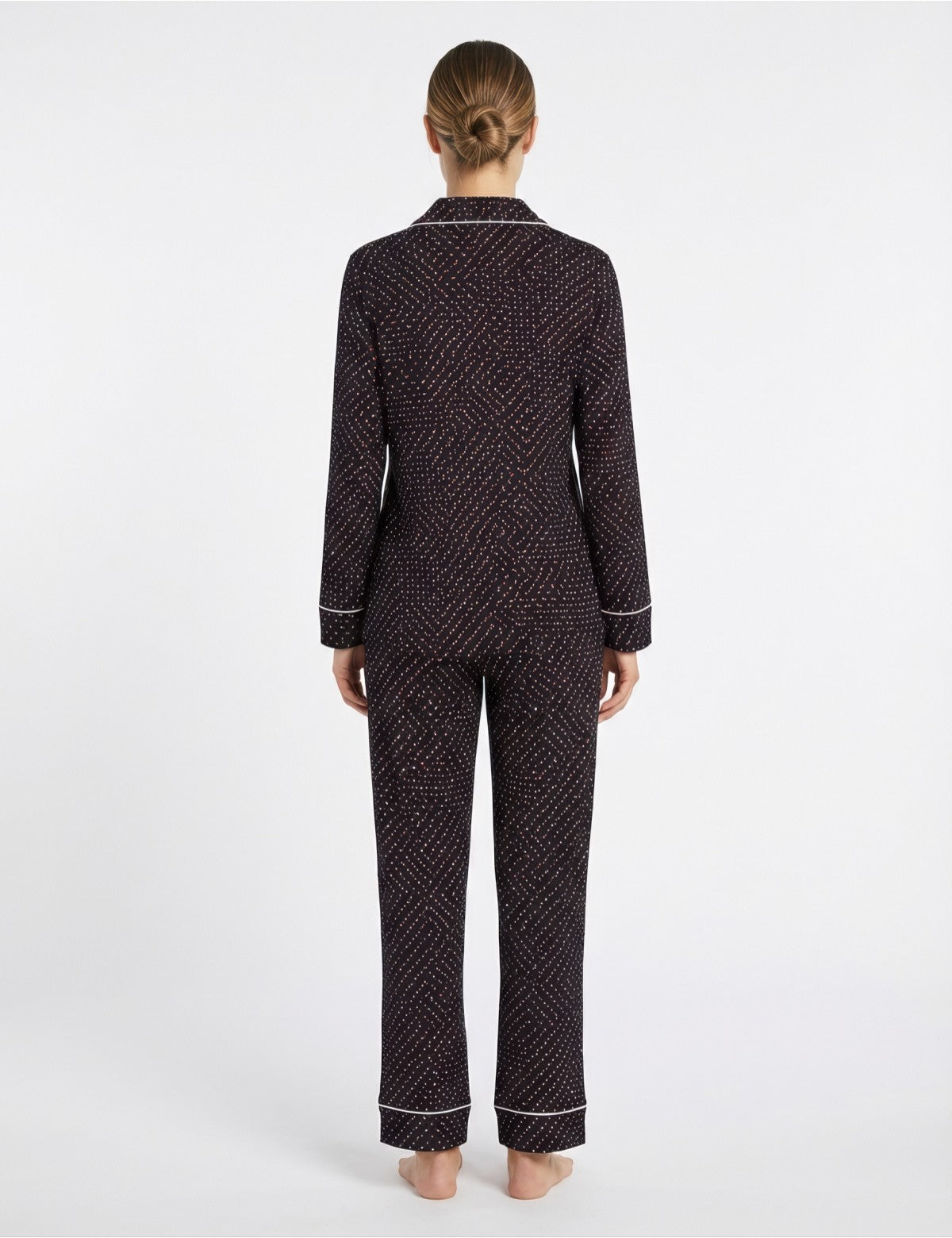 Sixteensixty Ria Puantiyeli Gömlek Yaka Üst