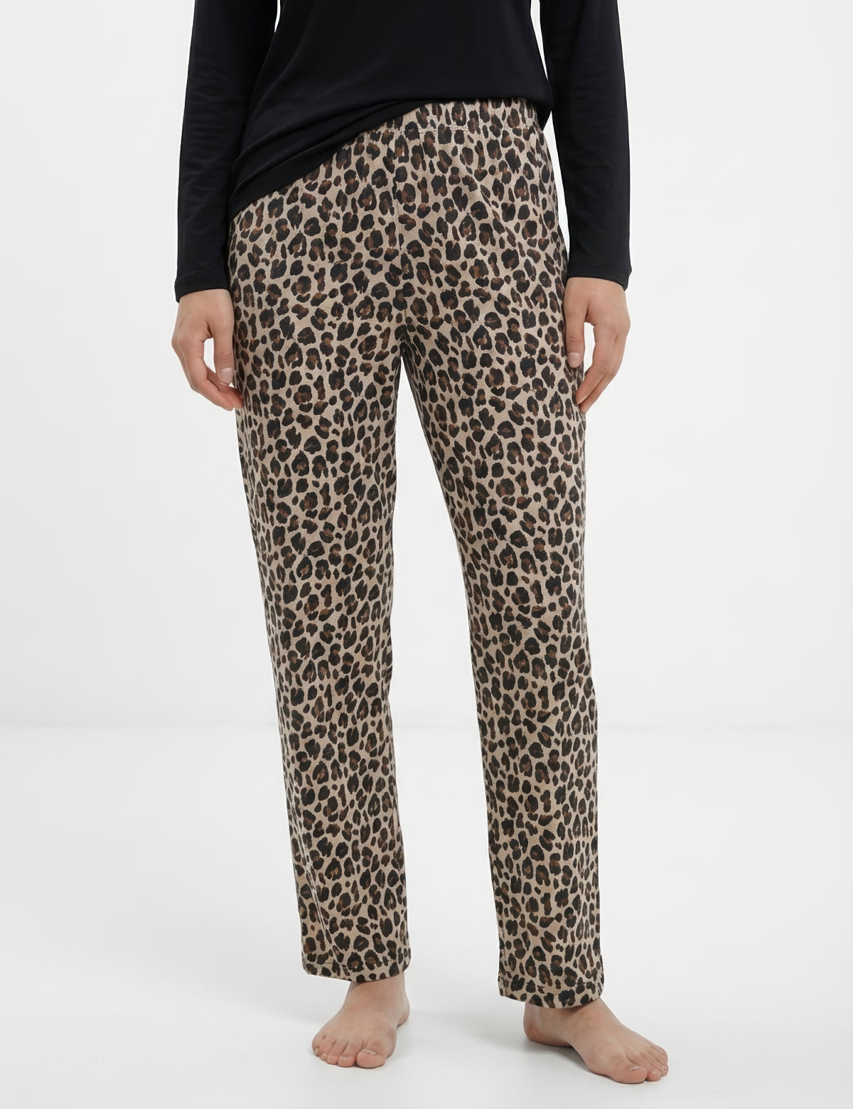 Vivis Exclusive Diana Leopar Desenli Pantolon