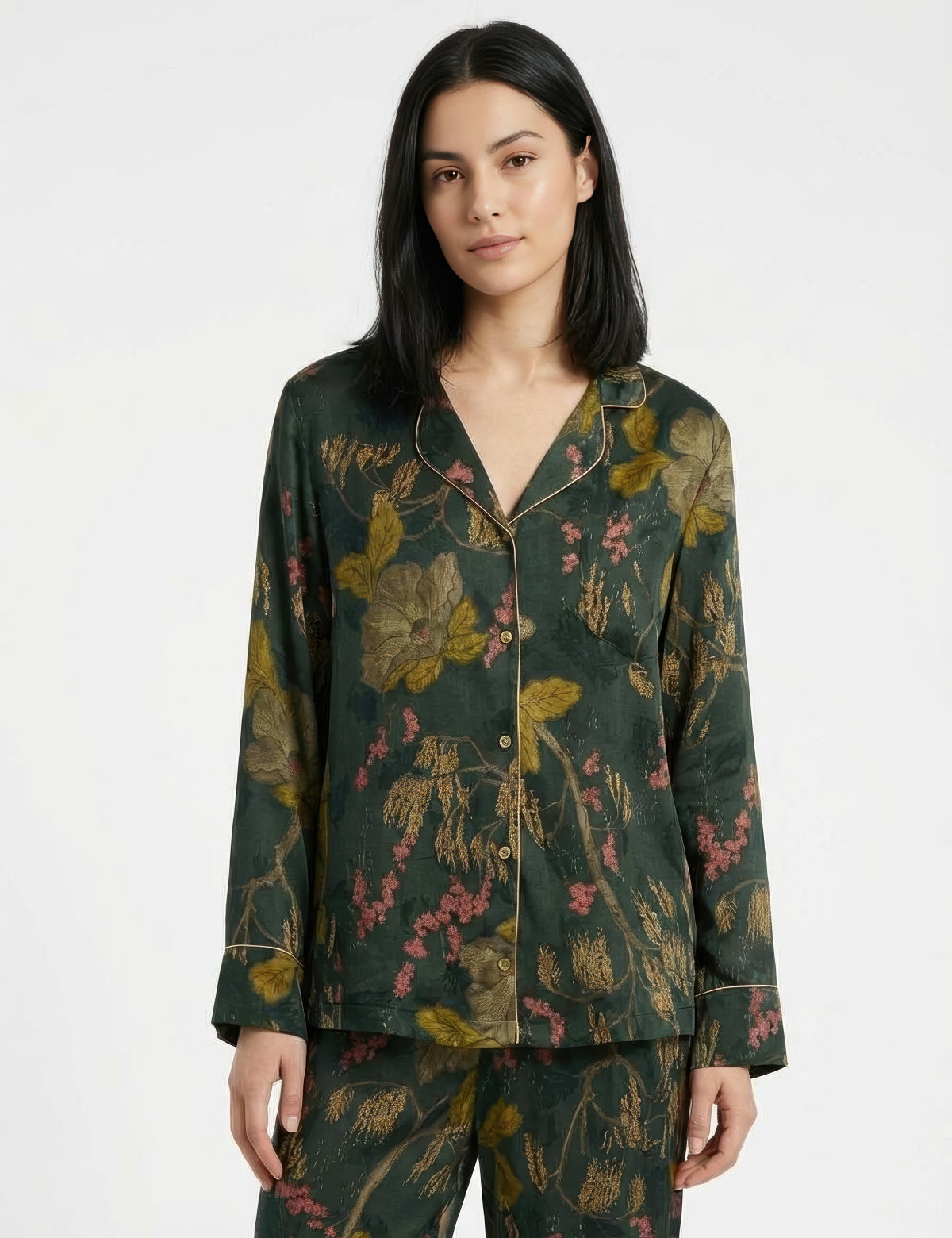 Vivis Exclusive Verona Desenli Gömlek Üst