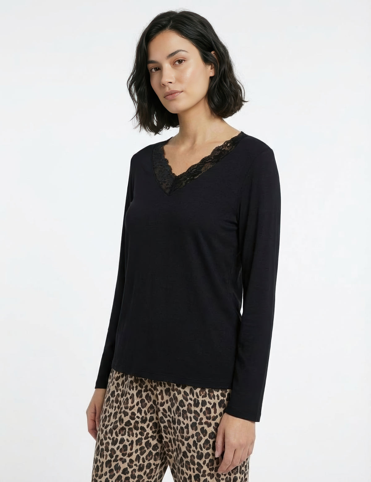 Vivis Exclusive Diana Dantelli V Yaka Üst