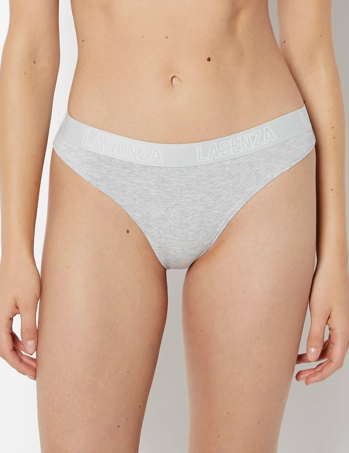 La Senza Essentials Logo Bantlı Pamuklu Tanga