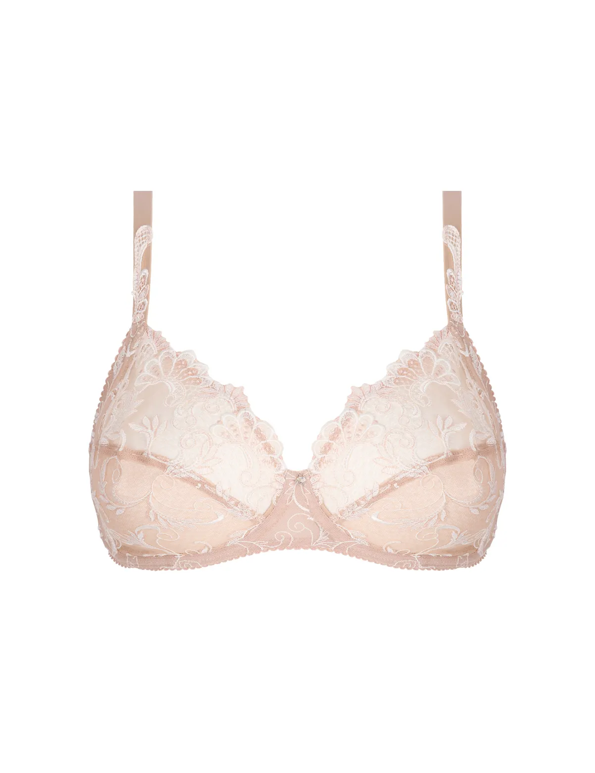 BCC6188 LISE CHARMEL DRESSING FLORAL 3 PARTS FULL CUP BRA