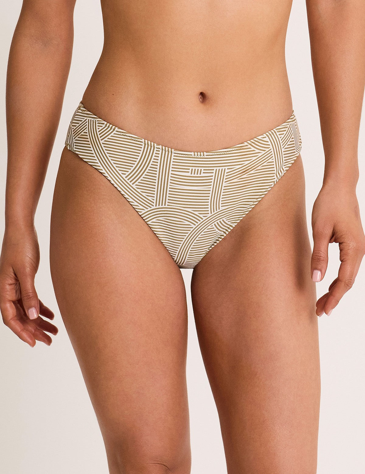 Selmark Mare Reverie Çizgi Desenli Bikini Altı