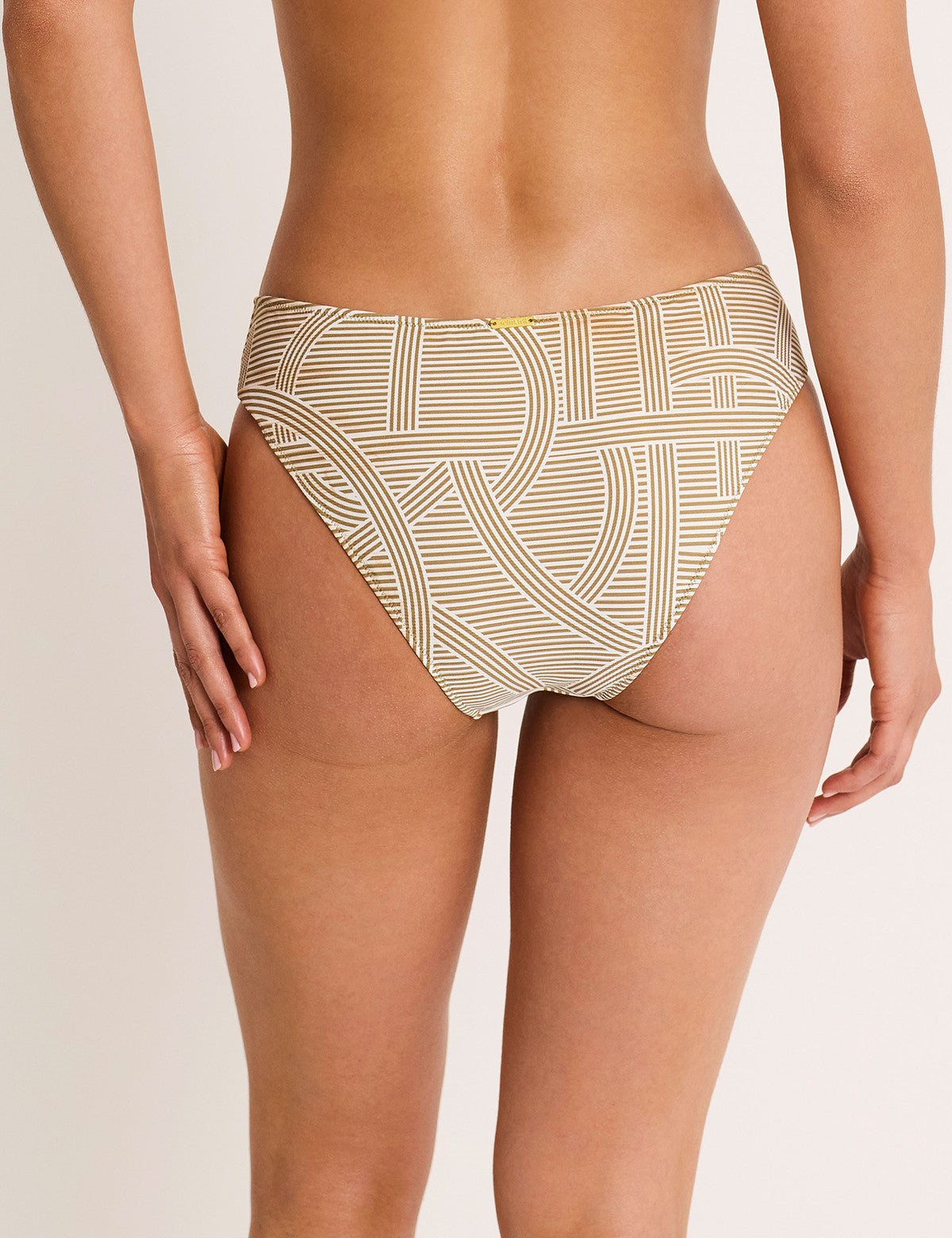 Selmark Mare Reverie Çizgi Desenli Bikini Altı