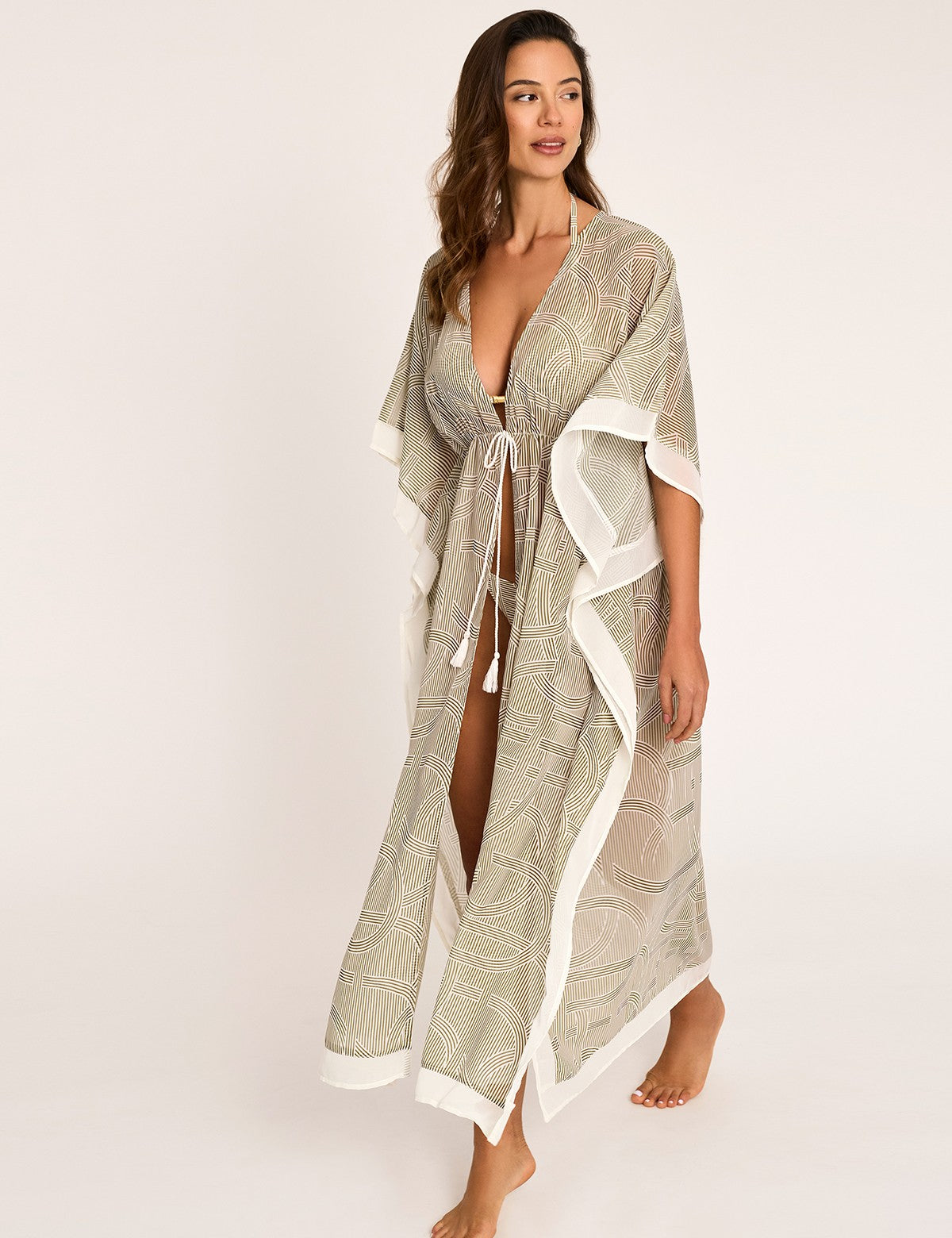 Selmark Mare Reverie Desenli Kaftan