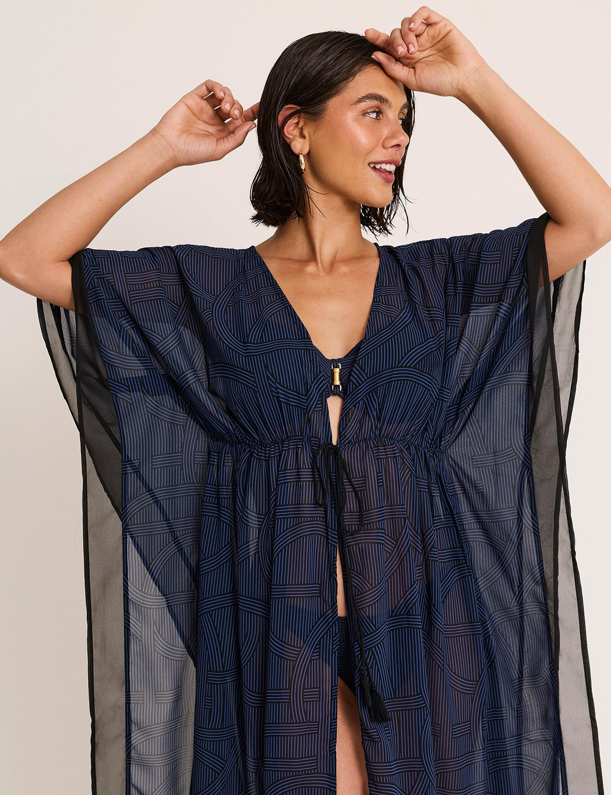 Selmark Mare Reverie Desenli Kaftan