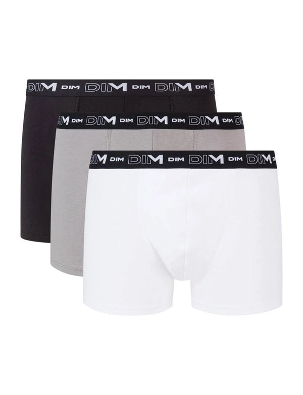 Dim Homme Cotton Stretch 3'lü Pamuklu Boxer