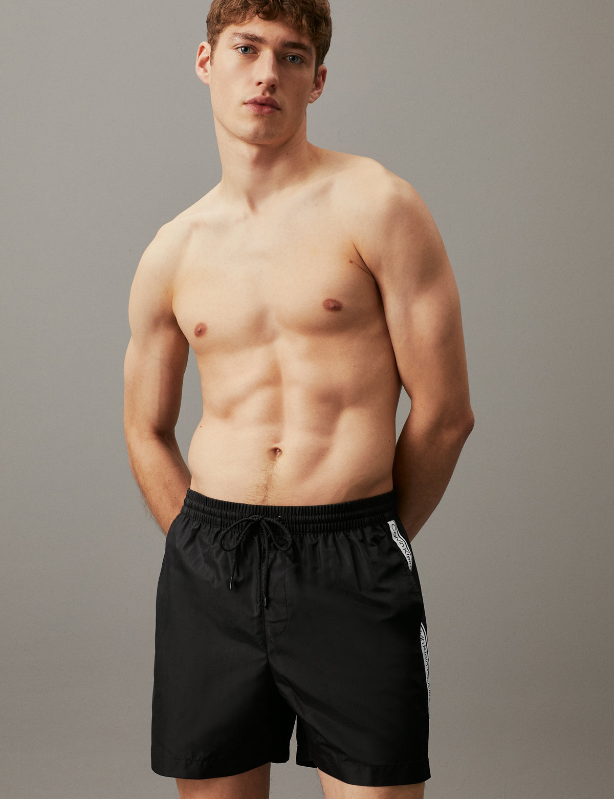 Calvin Klein Men Logo Tape Erkek Deniz Şortu