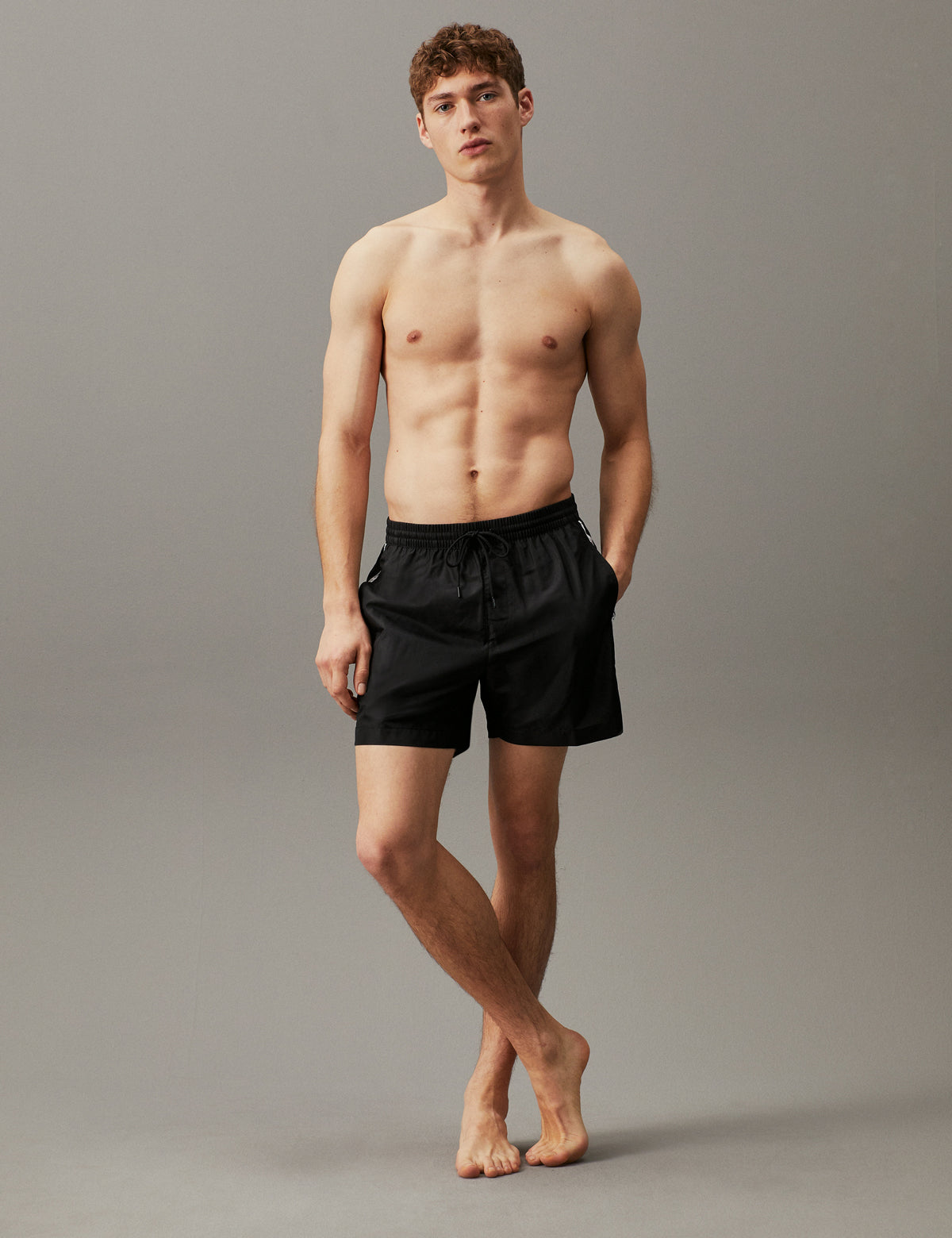 Calvin Klein Men Logo Tape Erkek Deniz Şortu