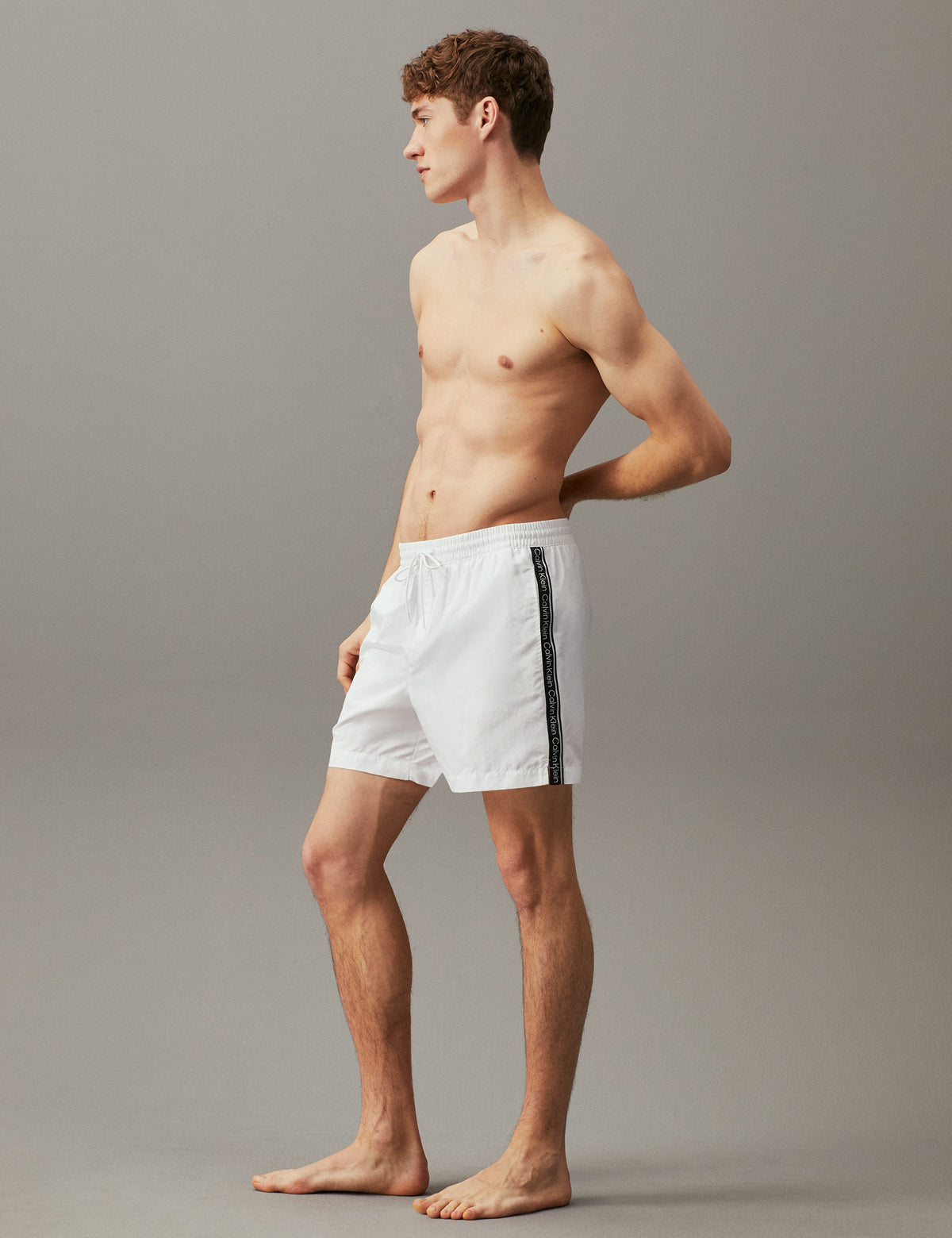 Calvin Klein Men Logo Tape Erkek Deniz Şortu
