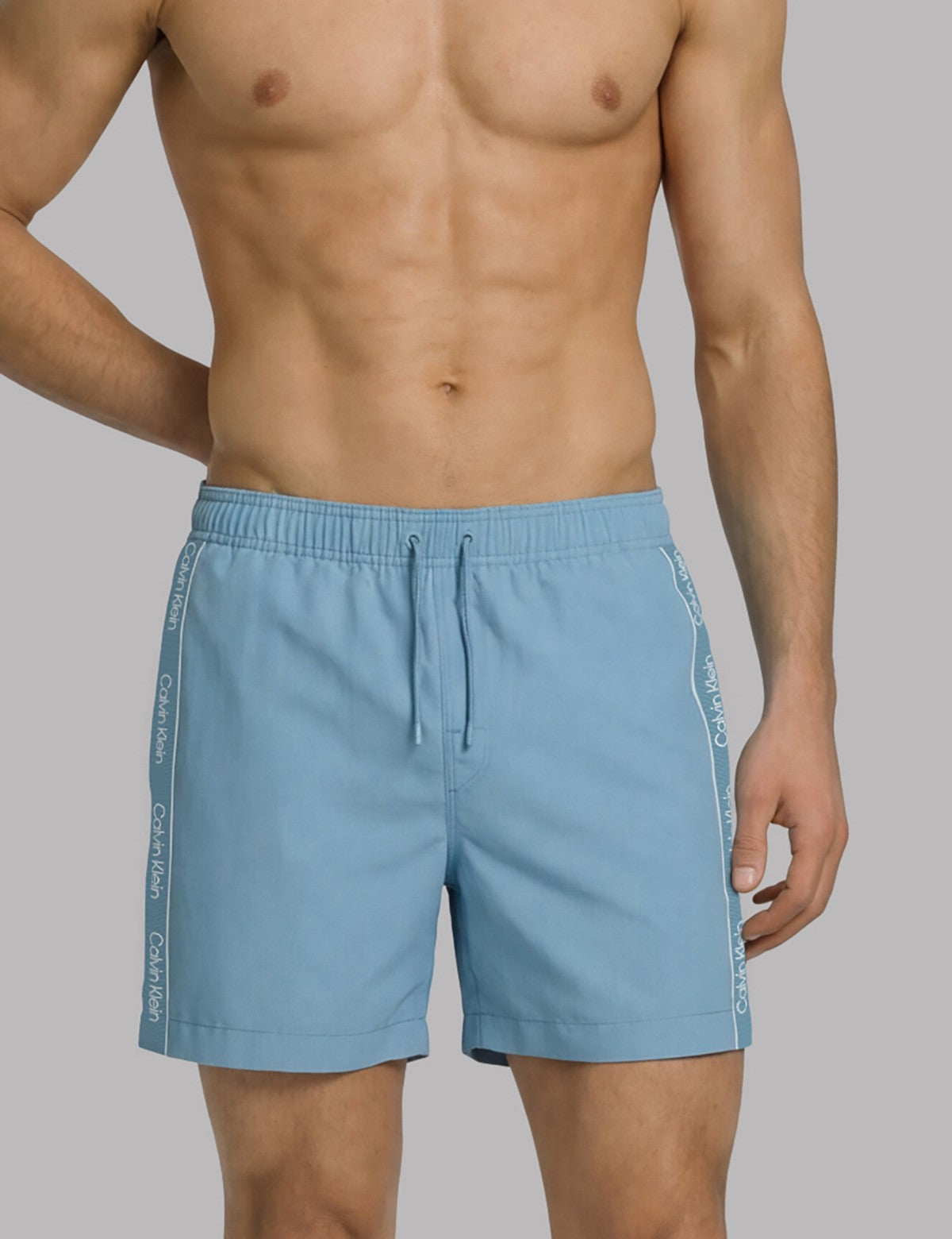 Calvin Klein Men Logo Şeritli Deniz Şortu