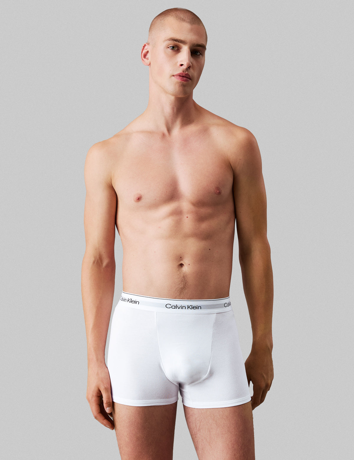 Calvin Klein Men Cotton Stretch 3'lü Relaxed Trunk Boxer