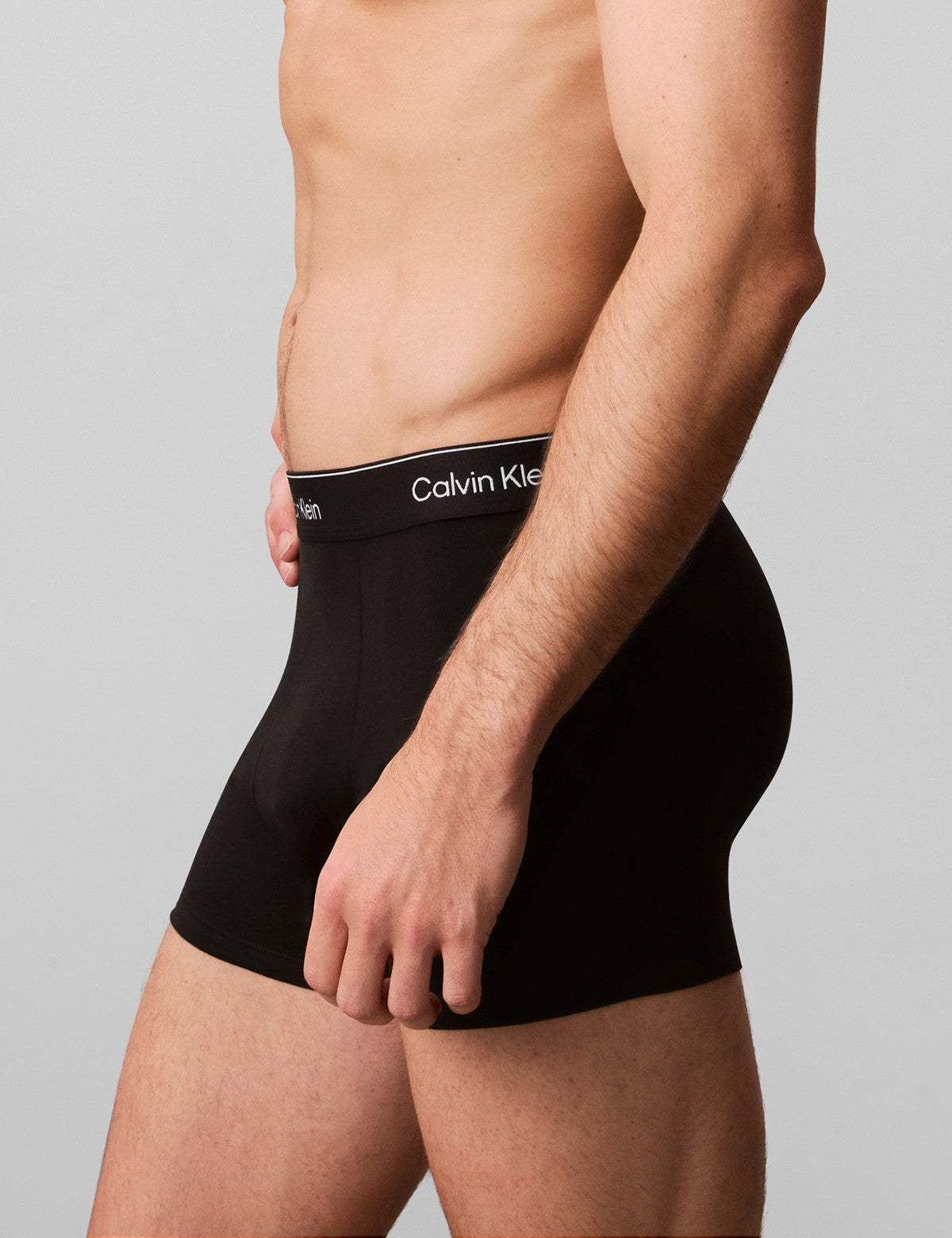 Calvin Klein Men Cotton Stretch 3'lü Relaxed Trunk Boxer