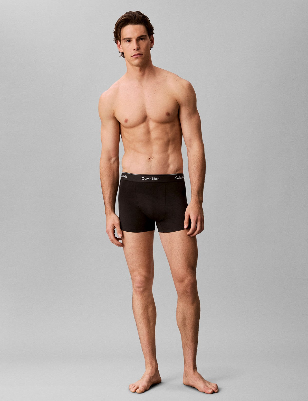Calvin Klein Men Cotton Stretch 3'lü Relaxed Trunk Boxer