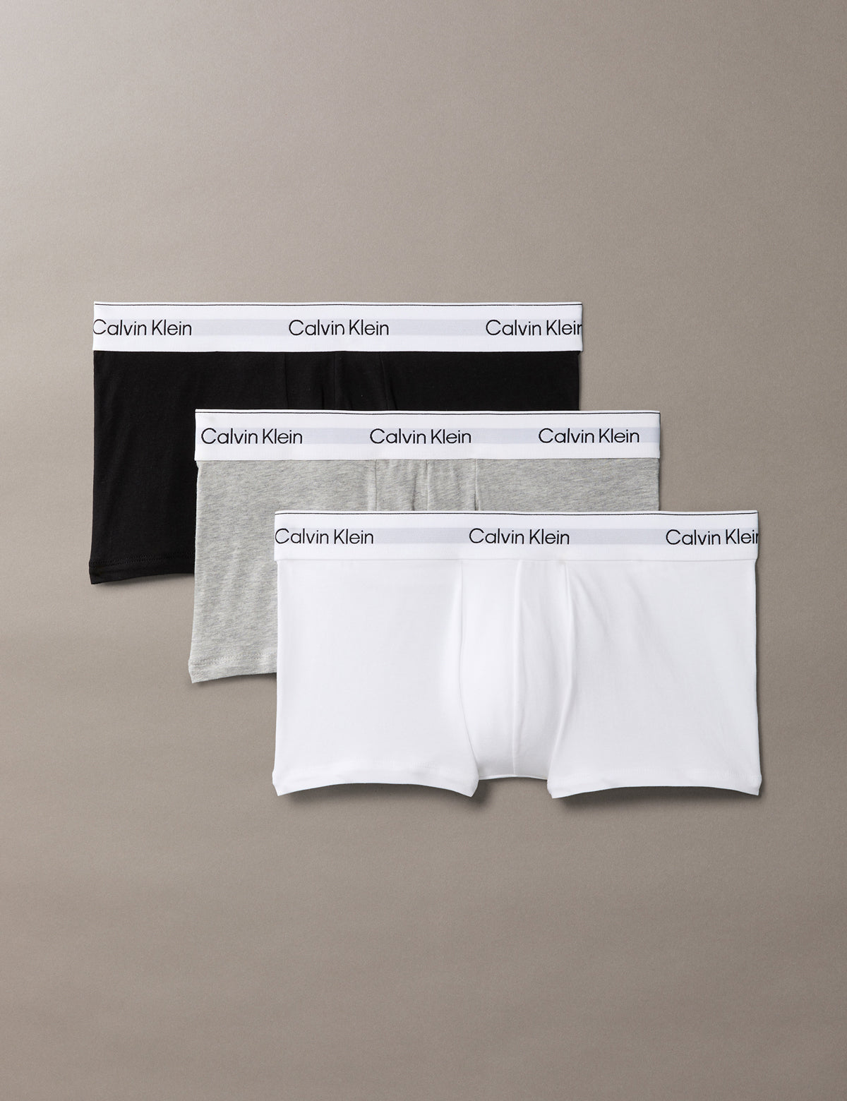 Calvin Klein Men Icon Cotton Stretch 3'lü Düşük Bel Boxer