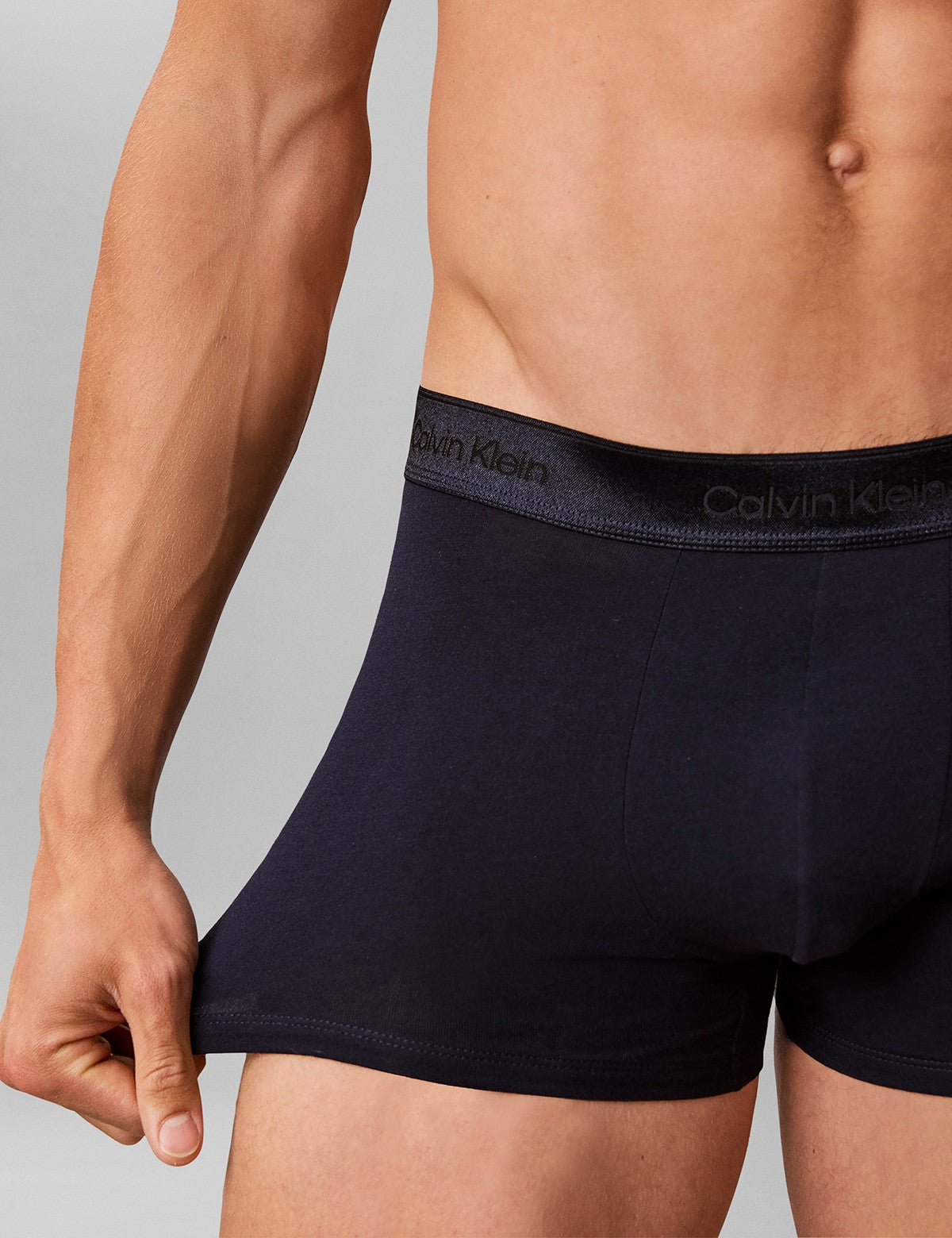 Calvin Klein Men Icon Cotton Stretch 3’lü Trunk Boxer