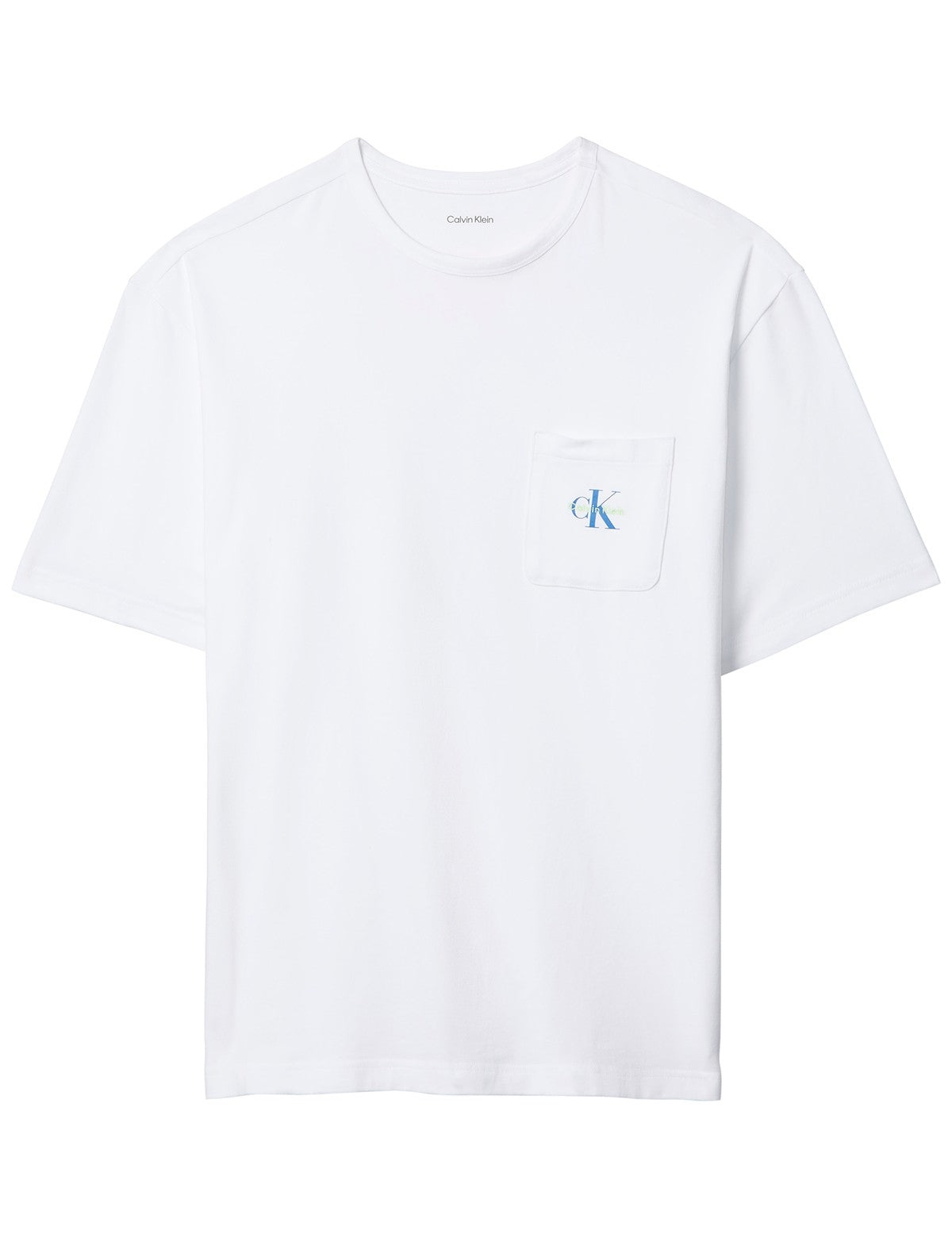 Calvin Klein Men Icon Cotton Stretch Monogram Bisiklet Yaka T-Shirt