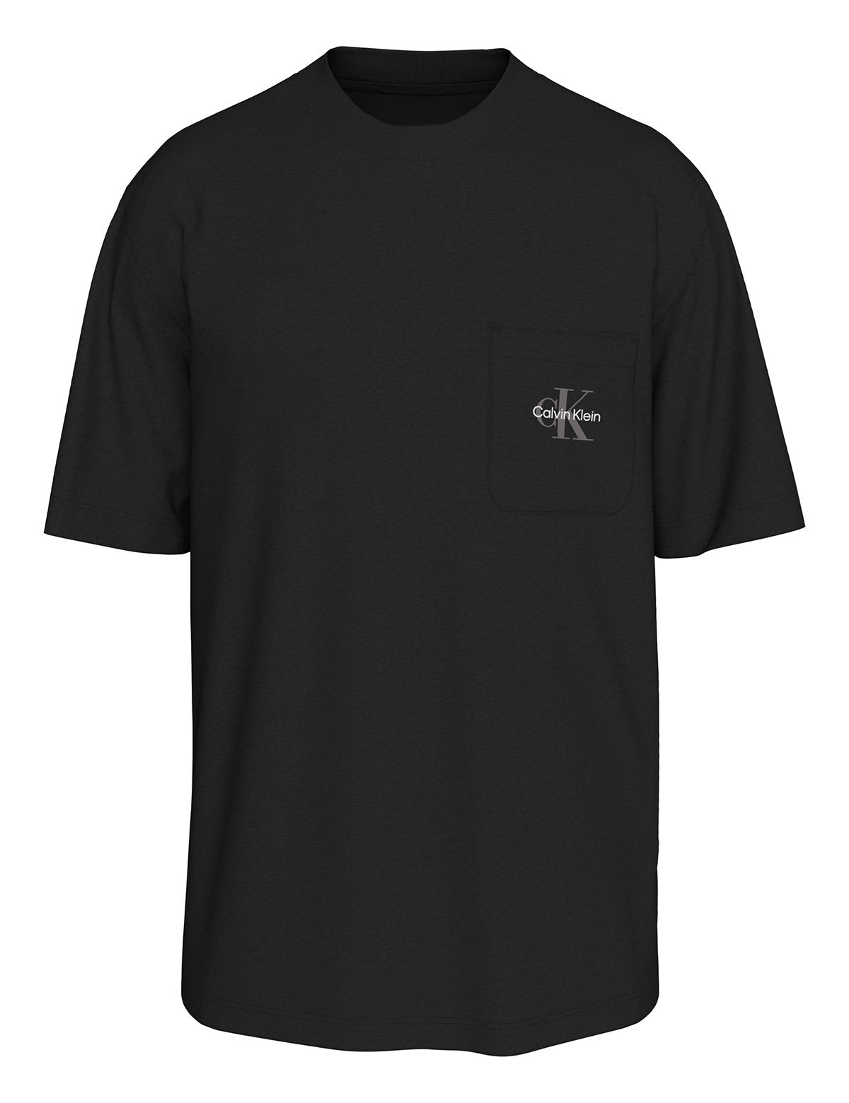 Calvin Klein Men Icon Cotton Stretch Monogram Bisiklet Yaka T-Shirt