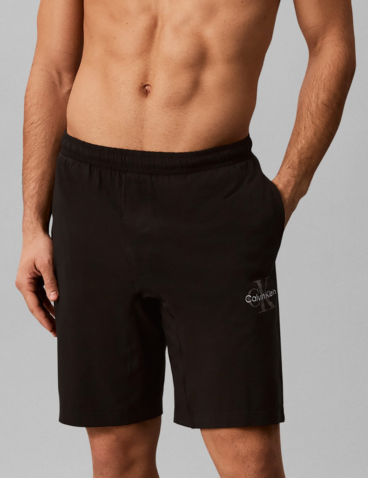 Calvin Klein Men Icon Cotton Stretch Monogram Şort