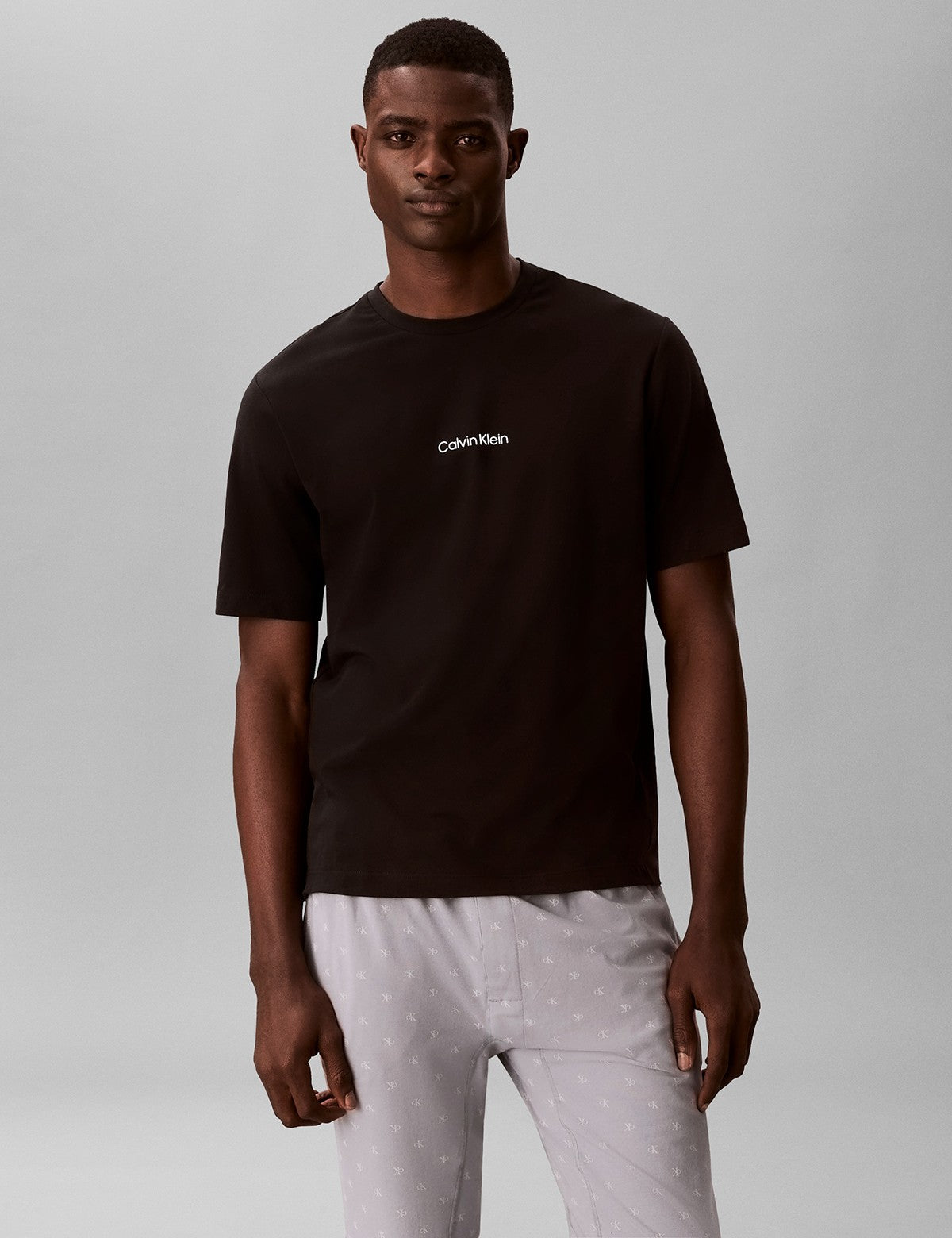 Calvin Klein Men Essentials Logo Baskılı Bisiklet Yaka Tişört