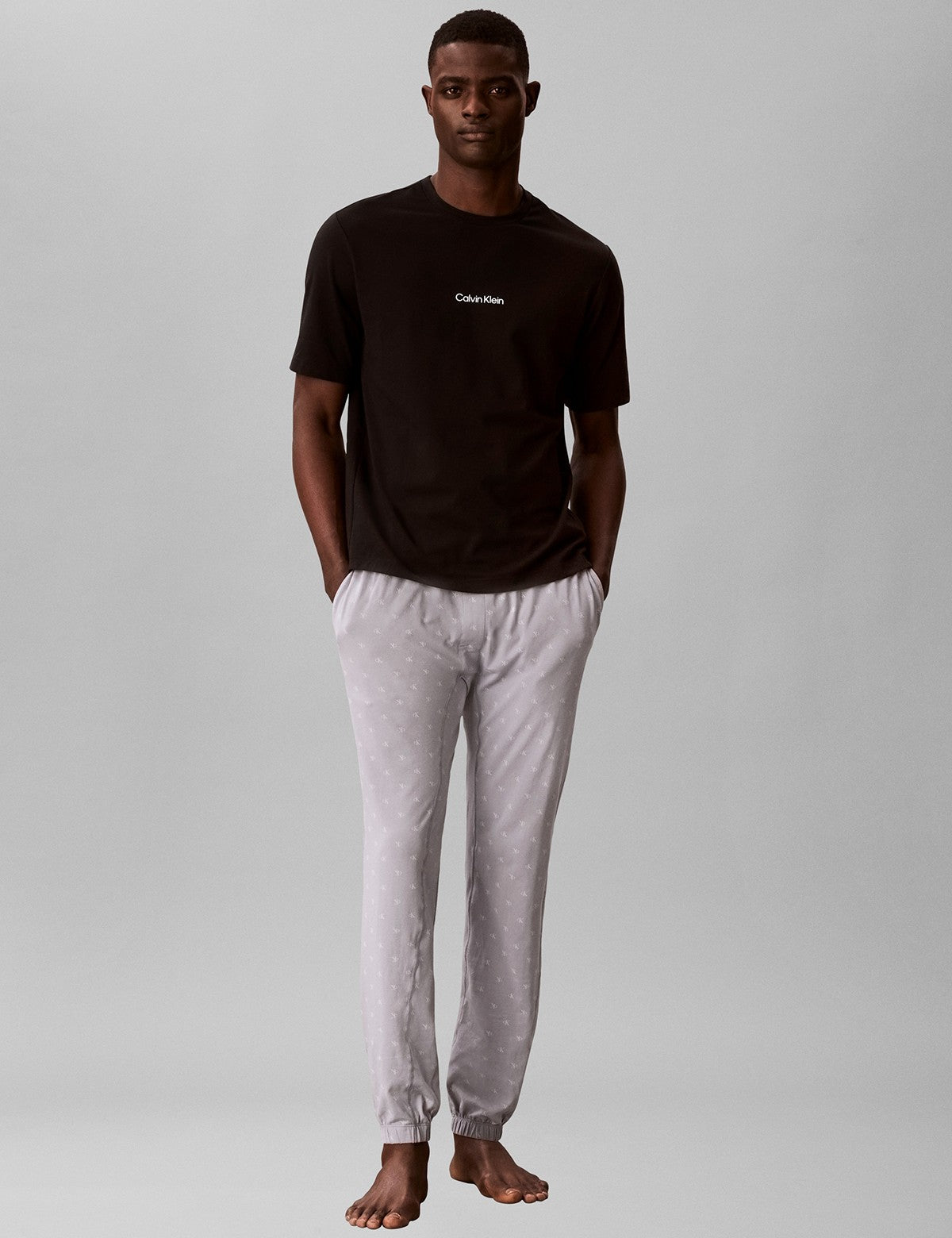 Calvin Klein Men Essentials Logo Baskılı Bisiklet Yaka Tişört