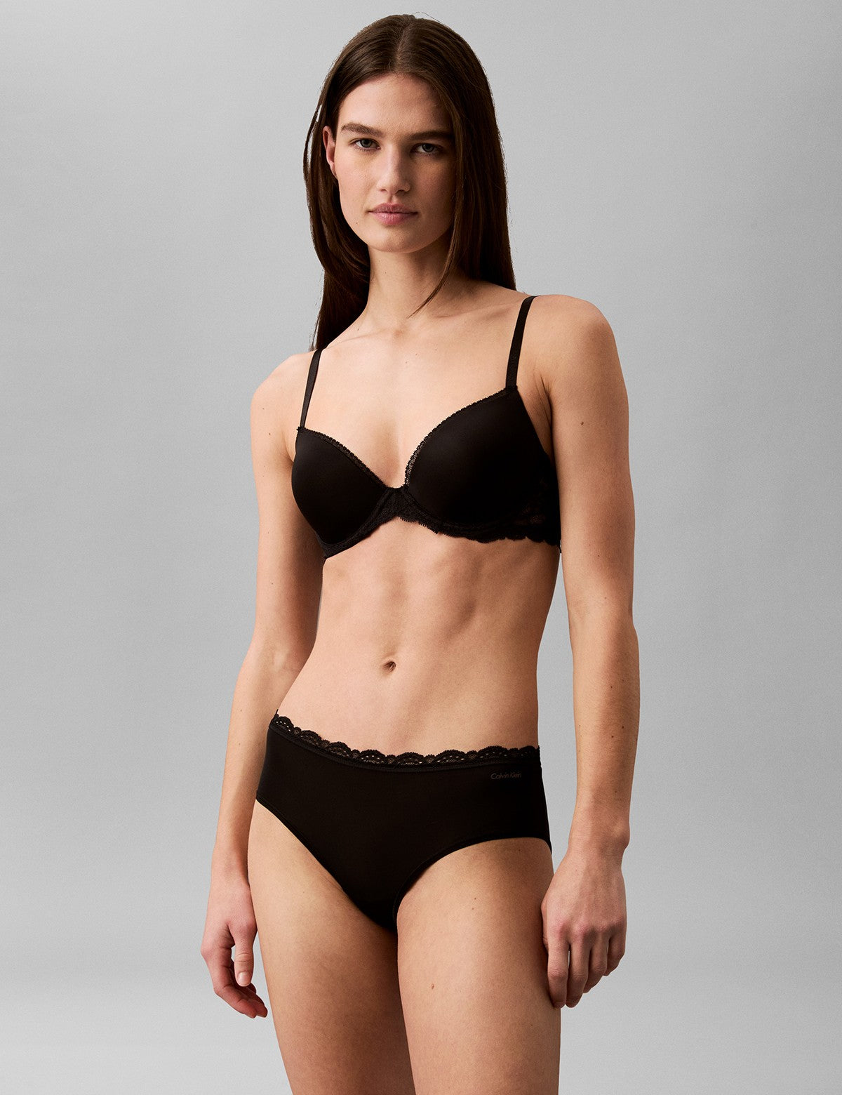 Calvin Klein Women Micro Stretch with Lace Hipster Külot