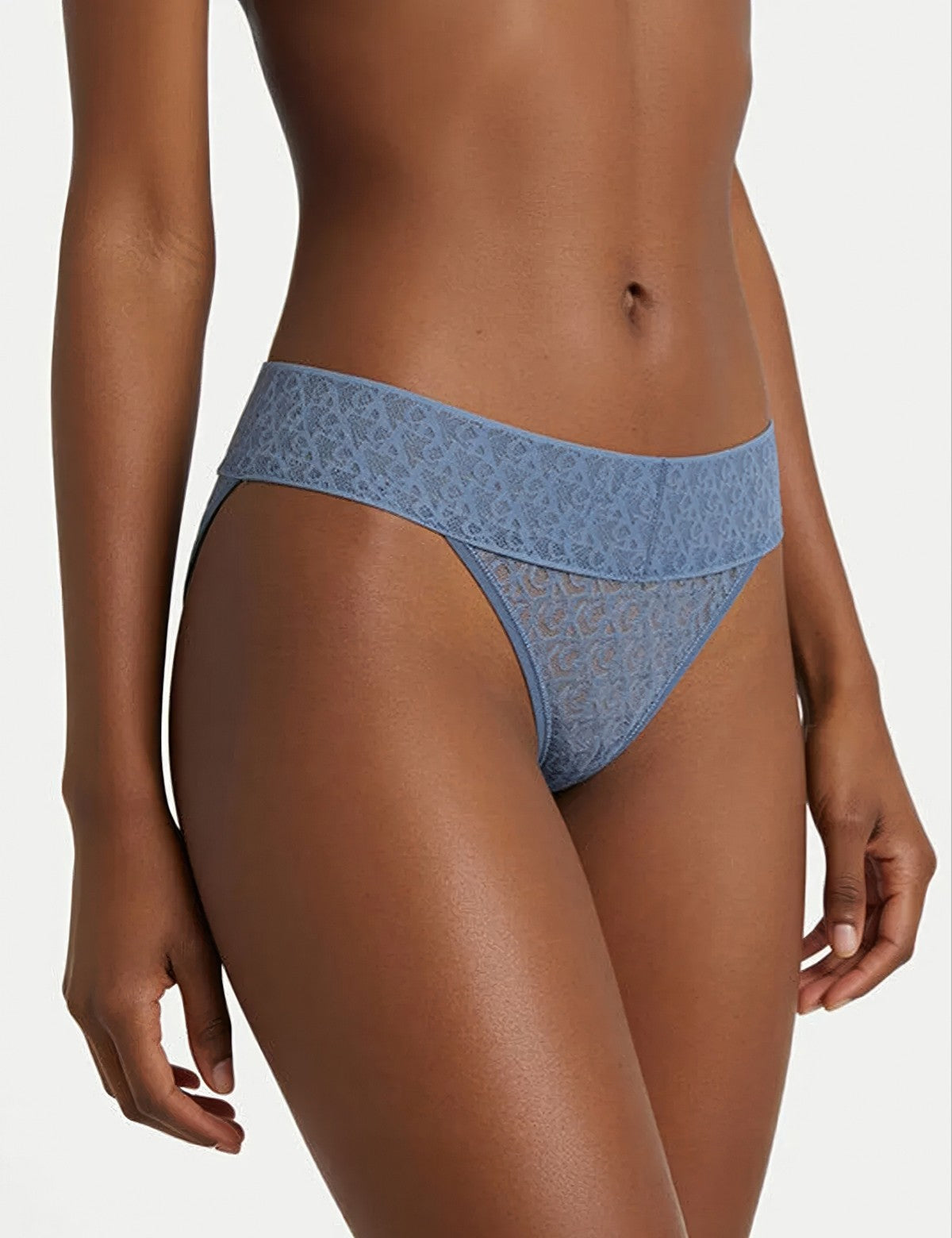 Calvin Klein Women Logo Lace Düşük Bel Bikini Külot