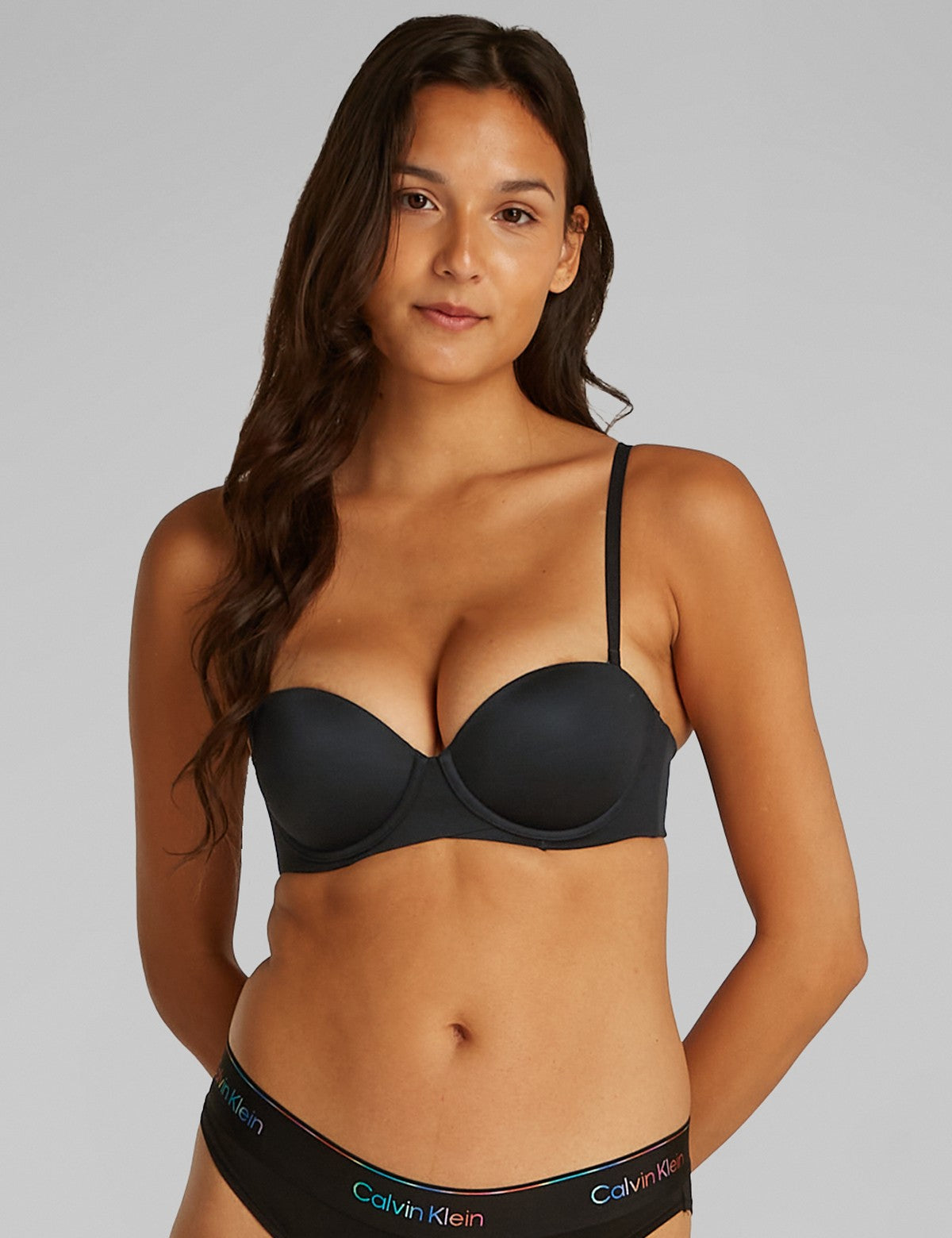 Calvin Klein Women Perfectly Fit Push-Up Straplez Sütyen