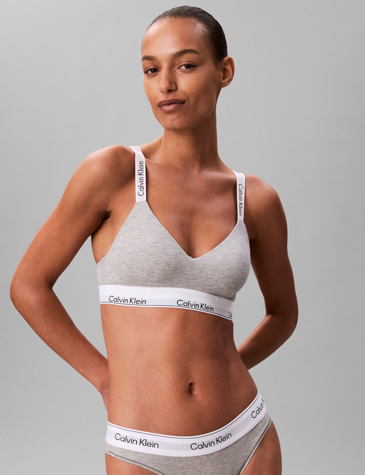 Calvin Klein Women Icon Cotton Modal Logolu Bralet