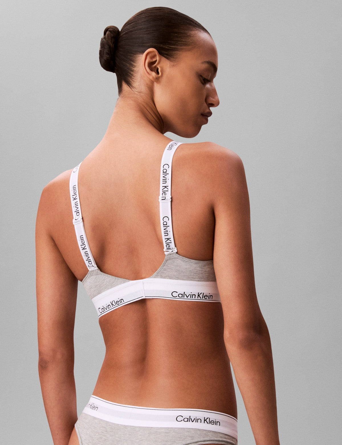 Calvin Klein Women Icon Cotton Modal Logolu Bralet