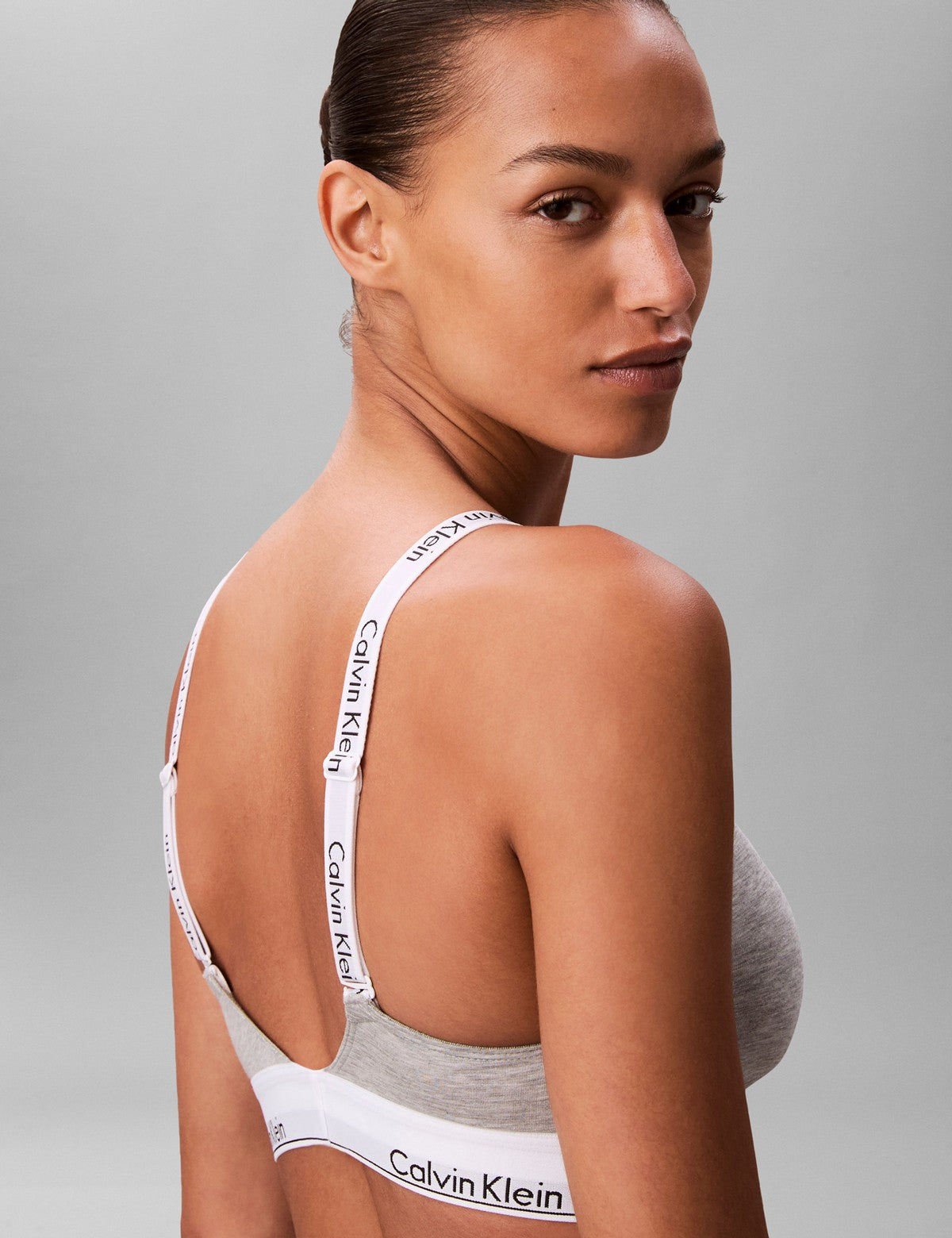 Calvin Klein Women Icon Cotton Modal Logolu Bralet