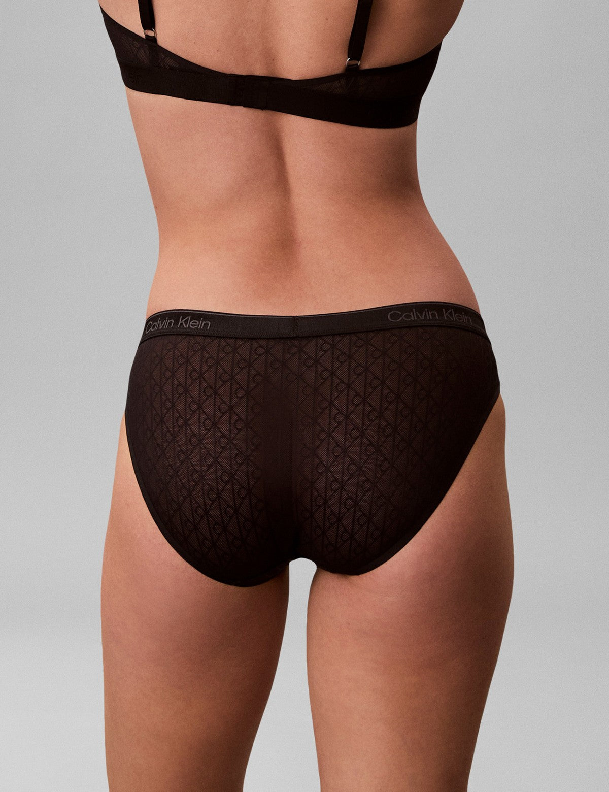 Calvin Klein Women Icon Cotton Emblem Monogram Bikini Külot