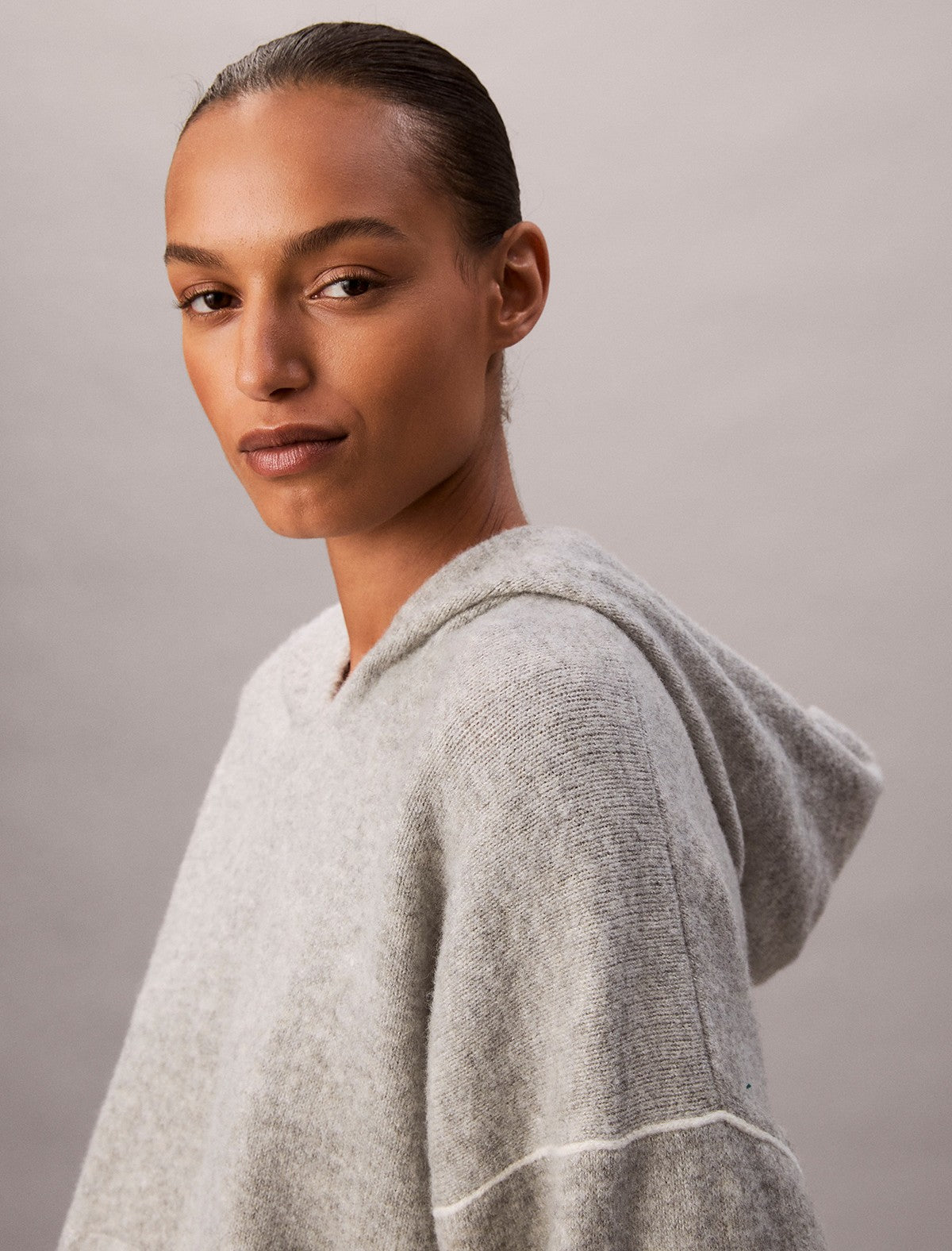 Calvin Klein Women Plush Terry Kapüşonlu Sweatshirt