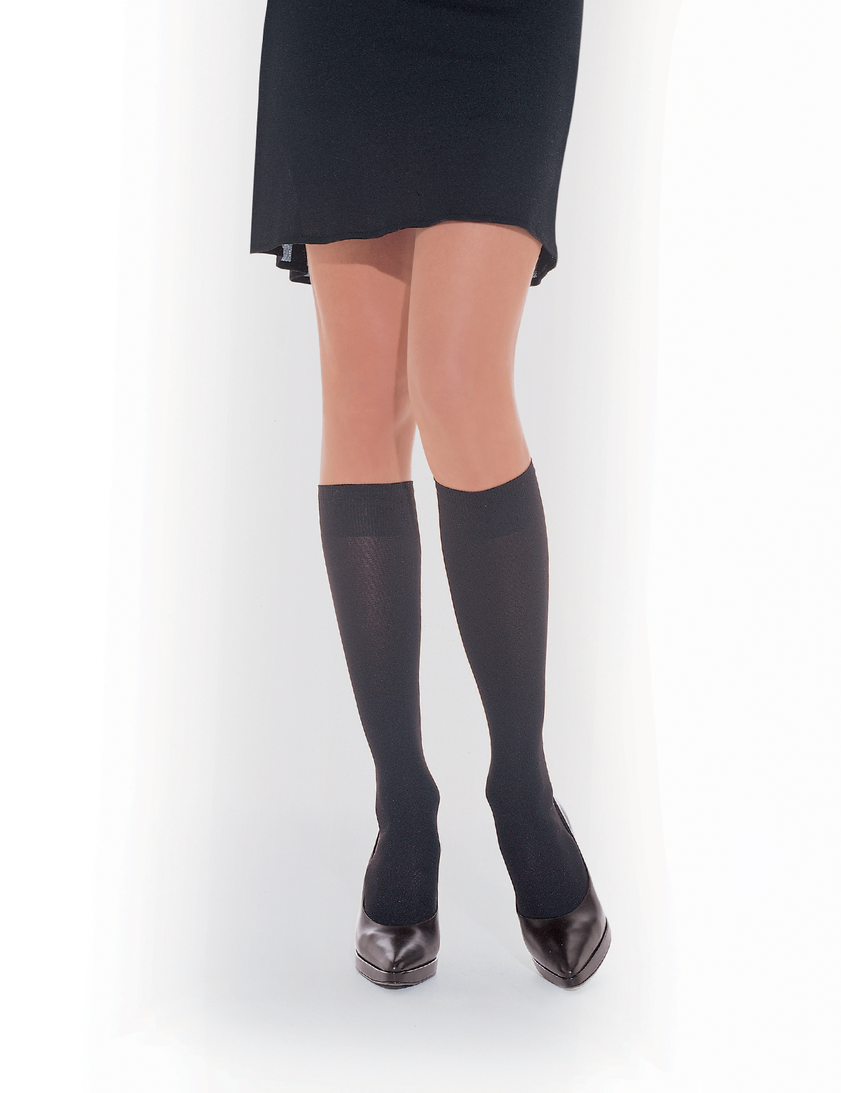 Philippe Matignon Comfort 60 Opak Diz Altı Çorap - Nero | G Lingerie
