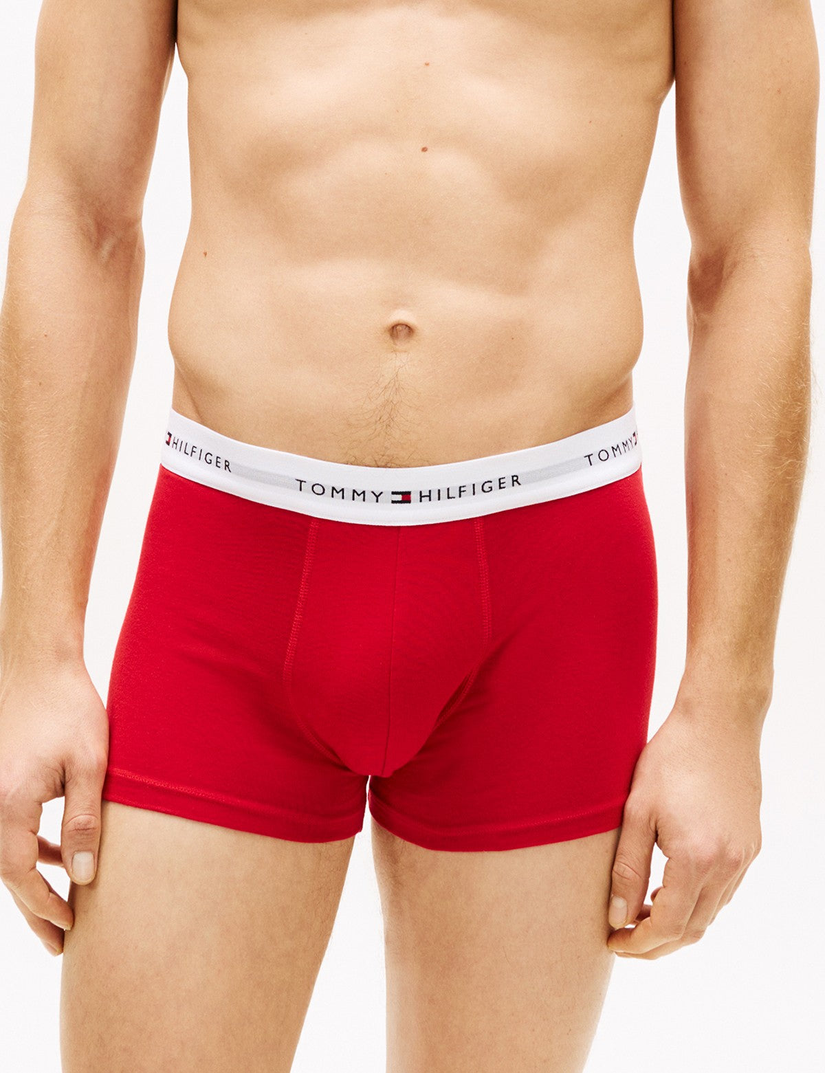 Tommy Hilfiger Signature 3'lü Pamuklu Trunk Boxer