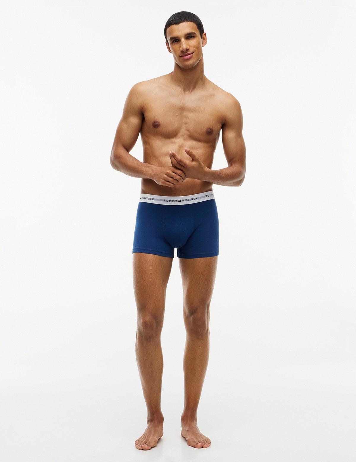 Tommy Hilfiger Signature Logo Bel Bantlı 3’lü Boxer