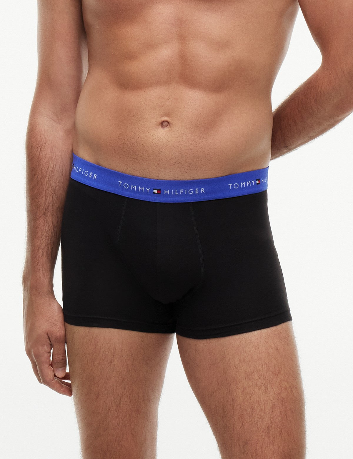 Tommy Hilfiger Signature Renkli Bel Bantlı 3’lü Boxer